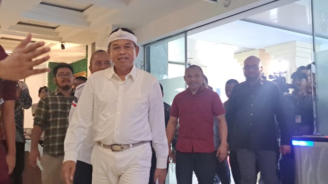 Gubernur Jawa Barat Dedi Mulyadi di Kementerian Hak Asasi Manusia 