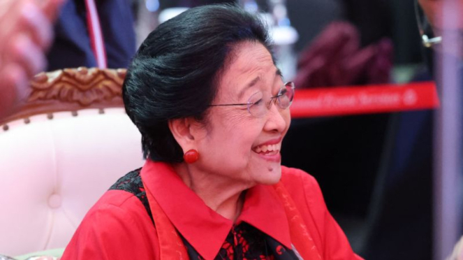 Presidente PDP DPP Megawati Sukarnoputri.