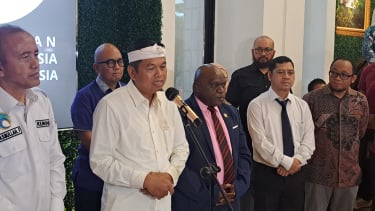 Gubernur Jawa Barat Dedi Mulyadi di Kementerian Hak Asasi Manusia 