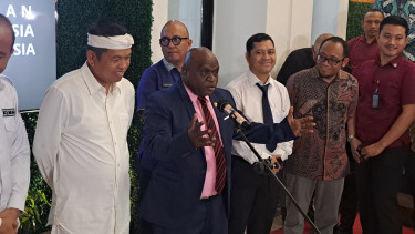 Menteri Hak Asai Manusia (HAM) Natalius Pigai