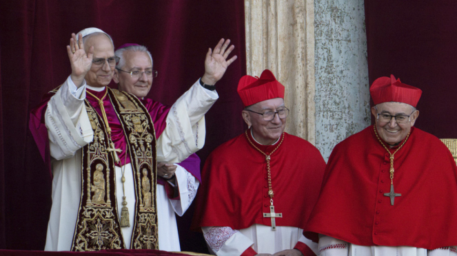 Robert Francis Privost fue elegido como el Papa Leo IV.