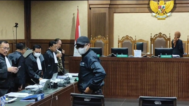 Rosa East Becti de KPK AKBP en el Tribunal de Distrito Central de Yakarta