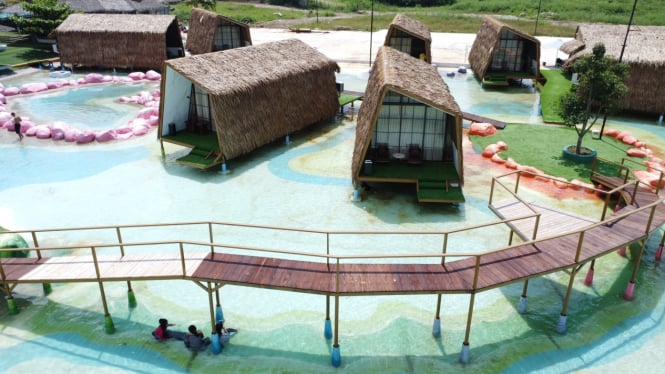 Wow! Ternyata Purwakarta Memiliki Tempat Staycation Layaknya Maladewa