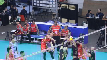 Surabaya Samator raih juara ketiga Proliga 2025 usai tundukkan Bank Sumsel dengan skor 3-1 (dok Proliga 2025)