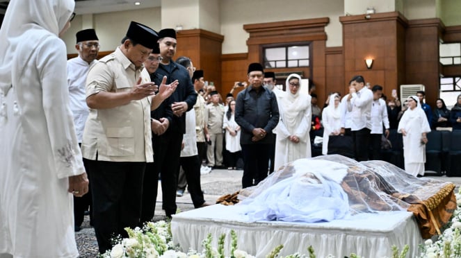 Naalapray Marta del presidente indonesio Prabowo Sucanto Padowarta Nalapray (Fuente de fotos: Cahyo - Oficina Presidencial)