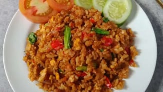 Resep Nasi Goreng Jawa Autentik dengan Bumbu Ulek, Gurih Pedasnya Bikin Nagih!