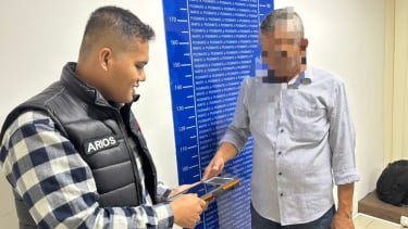 Polisi amankan salah soerang preman di Bandara soetta