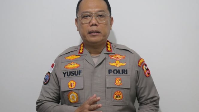 Kasatgas Humas Damai Cartenz Kombes Pol. Yusuf Sutejo