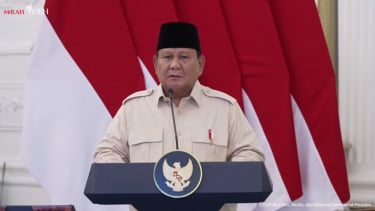 Presiden RI Prabowo Subianto