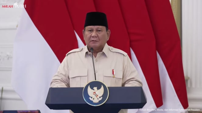 Presidente indonesio Prabowo Suanto