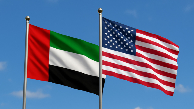 El árabe unido y los Estados Unidos de los Estados Unidos son los Emiratos.