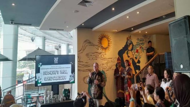 CEO PT Sari Coffee Indonesia Anthony Mc Evoy.