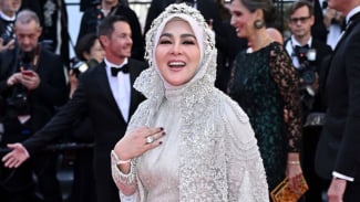 Syahrini Diduga Gunakan Filter Instagram, Ini Jawabannya soal Wajah Chubby di Cannes