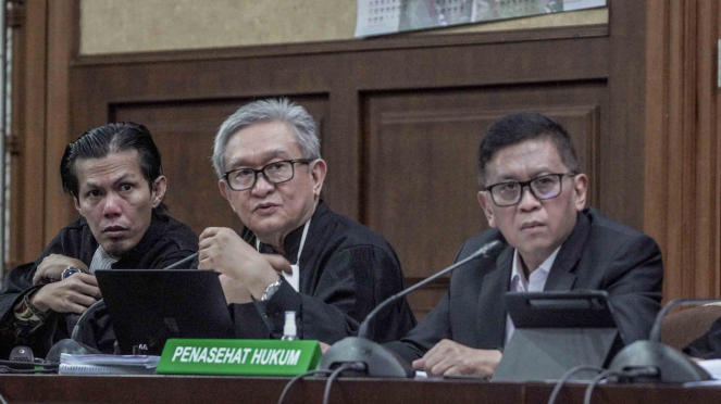 El ex presidente de KPU de Hasyim Asyari se convirtió en testigo en la sesión de Hasto Kristiyanto