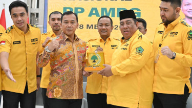 Ketua Umum PP AMPG, Said Aldi al Idrus Pembukaan Diklat AMPG