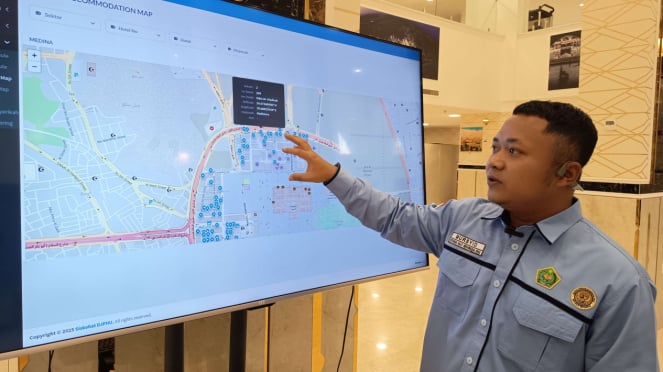 DV Kumala Morsid, Hajj Decker integrado es el jefe de datos e información para Madinah 
