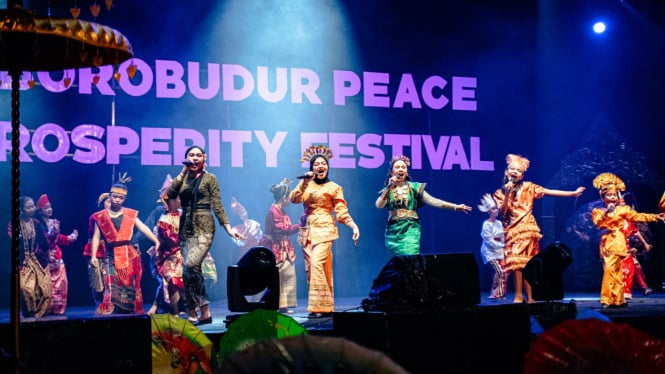 Kental Budaya, 4 Keindahan di Festival Borobudur Peace & Prosperity