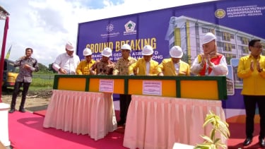 Ground Breaking gedung asrama putra di Madrasah Muallimin Muhammadiyah