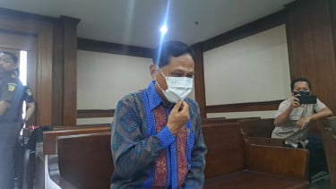 Eks Ketua Pengadilan Negeri Surabaya, Rudi Suparmono di PN Jakpus 