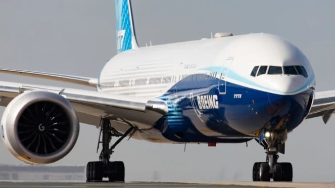 Un ejemplo de Boeing 777x