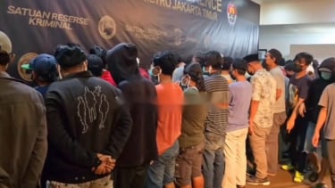 Kapolres Metro Jakarta Timur Kombes Pol Nicolas Ary Lilipaly mengungkapkan bahwa sebagian besar pelaku yang ditangkap berasal dari wilayah hukum Polsek Kramat Jati.