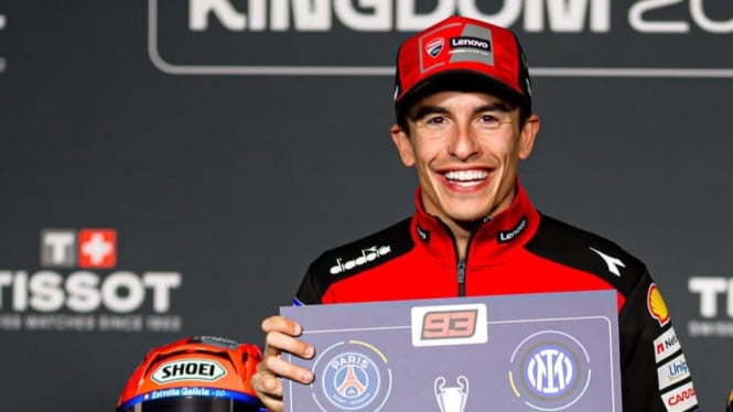 Cara Marc Marquez Bikin Kesal Valentino Rossi Menjelang MotoGP Inggris 2025
