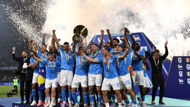 Napoli Juara Liga Italia Serie A