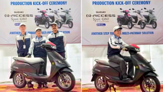 Produksi Motor Listrik Suzuki Dimulai, Bisa Tempuh Jarak Segini