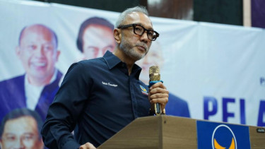 Ketua DPP Nasdem Bidang Pemenangan Pemilu Provinsi Jabar, Idris Sandiya.