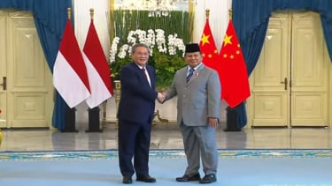 Presiden RI Prabowo Subianto menerima kunjungan PM China Li Qiang