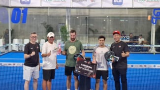 Sirkuit Indonesia Open Padel 2025 Seri Jakarta Resmi Berakhir, Eskar/Aleix Raih Gelar Juara