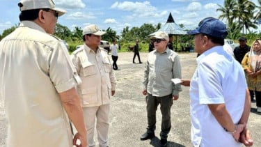 Presiden Prabowo Subianto dan Haji Isam