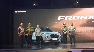 El frente de Suzuki fue lanzado formalmente en Indonesia