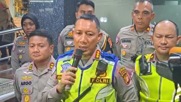 Direktur Lalu Lintas Polda Metro Jaya Komisaris Besar Polisi Komarudin 