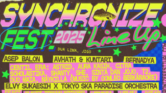 Synchronize Mengumumkan Beberapa Lineup Synchronize Fest 2025