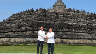 The Visit to Borobudur Temple Marked a Cultural Bond between Indonesia and France