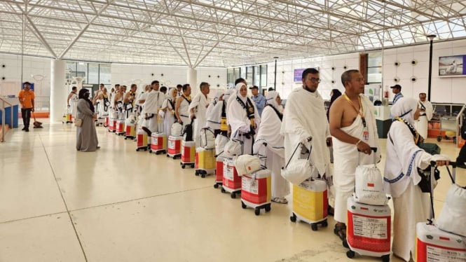 Menjelang Puncak Ibadah Haji, Sebagian Besar Jemaah Sudah Sampai di Tanah Suci