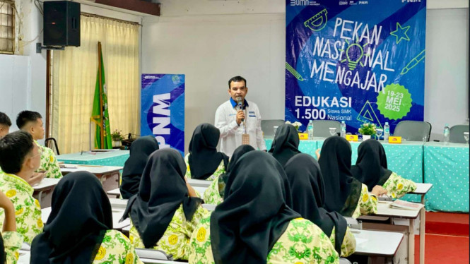PNM Ajari 1.740 Siswa SMK Berani Wirausaha melalui Pekan Nasional Mengajar