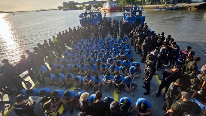 Buat Ulah, 100 Napi Berisiko Tinggi Dipindahkan ke Lapas Super Maksimum di Nusakambangan