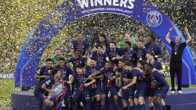 PSG juara Liga Champions 2024/25
