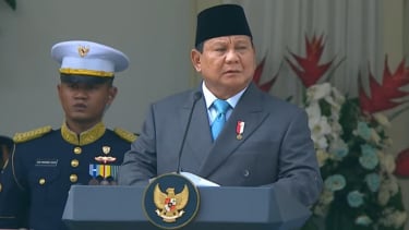 Presiden RI Prabowo Subianto di Hari Pancasila 2025
