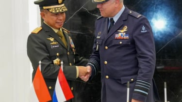  Panglima TNI bertemu dengan Panglima Angkatan Bersenjata Belanda