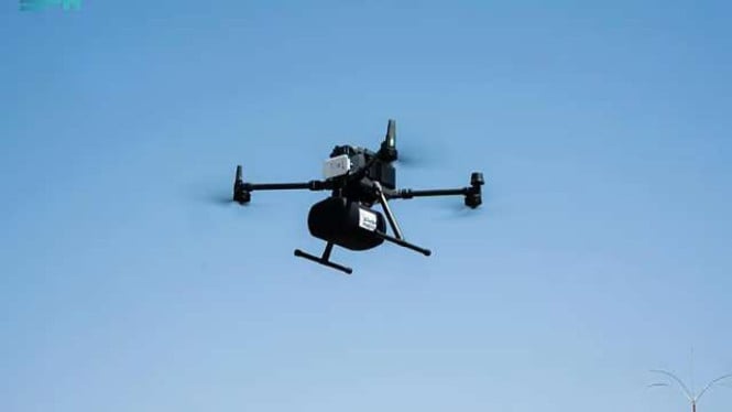 Arab Saudi Pakai Drone untuk Antar Obat Jamaah Haji, Pangkas Waktu Jadi 6 Menit - Viva | Opsitek-1