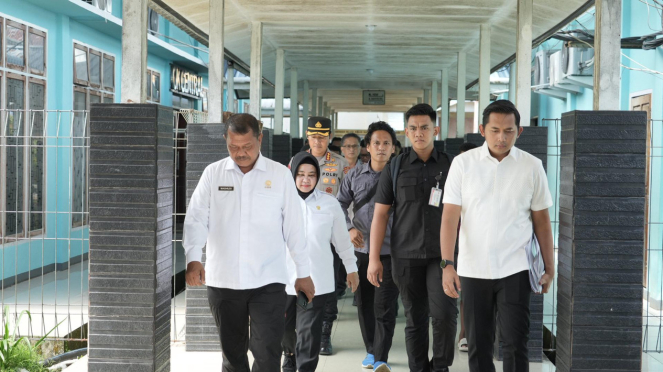 Director General de PAS, Mashudi Visita la prisión de Nabire