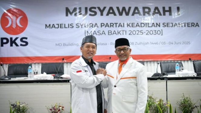 Almuzzamil Yusuf Terpilih jadi Presiden PKS Periode 2025-2030, Sohibul Iman Ketua Majelis Syuro