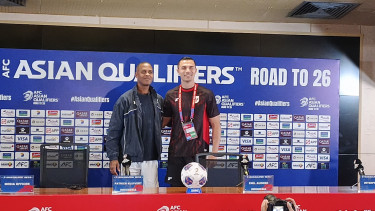 Emil Audero dan Patrick Kluivert