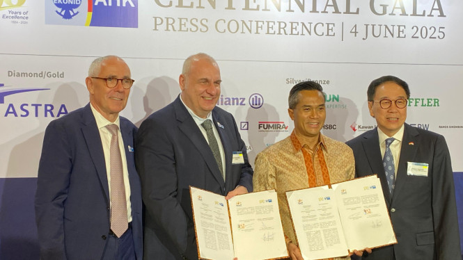 Rayakan 100 Tahun Kerja Sama Korporasi Indonesia-Jerman, Ketum Kadin Tingkatkan Kolaborasi dengan EKONID