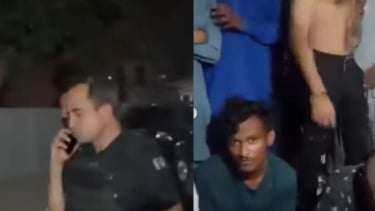 Los prisioneros huyen en Pakistán.