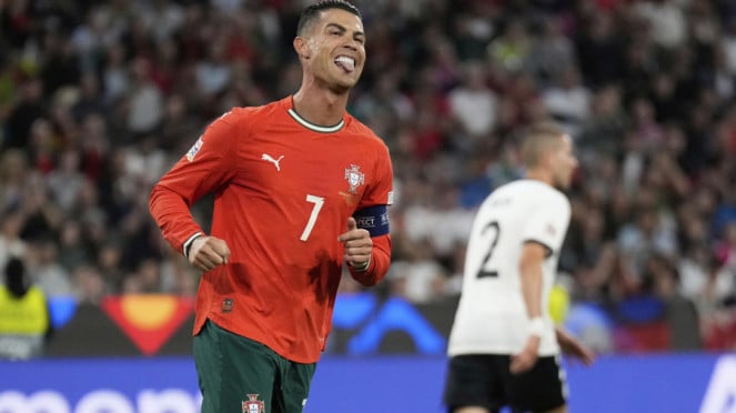 Capitán del equipo nacional de Portugal, Cristiano Ronaldo