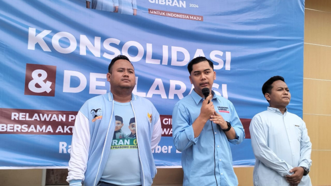 Relawan Bela Wapres Gibran Ditengah Upaya Pemakzulan: Mustahil Dilakukan!